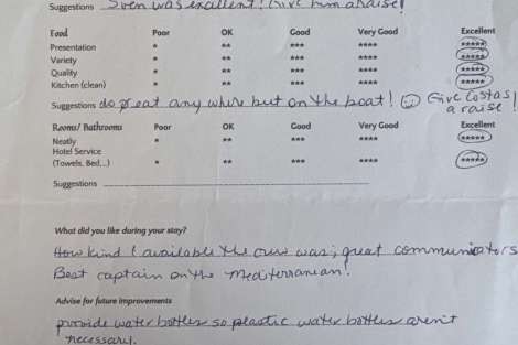 Review img # 2 of the yacht ELLY