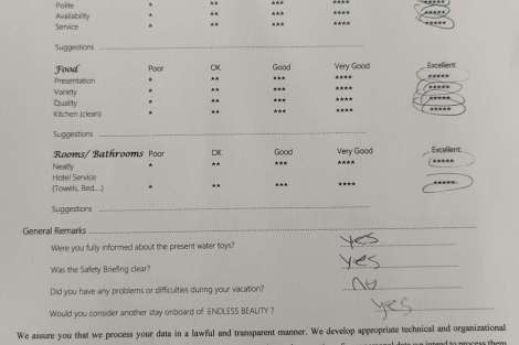 Review img # 33 of the yacht ENDLESS BEAUTY