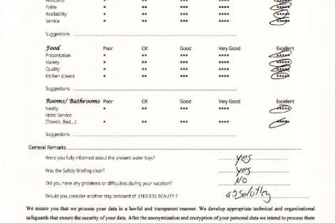 Review img # 30 of the yacht ENDLESS BEAUTY