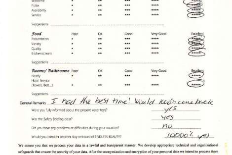 Review img # 31 of the yacht ENDLESS BEAUTY