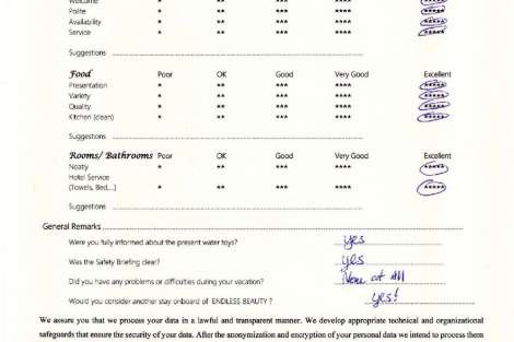 Review img # 20 of the yacht ENDLESS BEAUTY