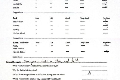 Review img # 8 of the yacht ENTRE CIELOS