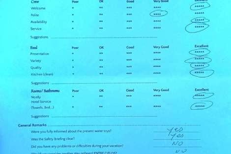 Review img # 4 of the yacht ENTRE CIELOS