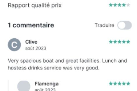 Review img # 2 of the yacht FLAMENGA