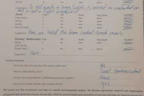 Review img # 44 of the yacht FLO