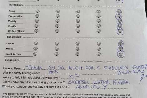 Review img # 19 of the yacht FOR SAIL