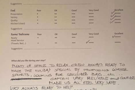 Review img # 1 of the yacht GRACE