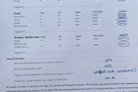 Review img # 15 of the yacht GRAYONE