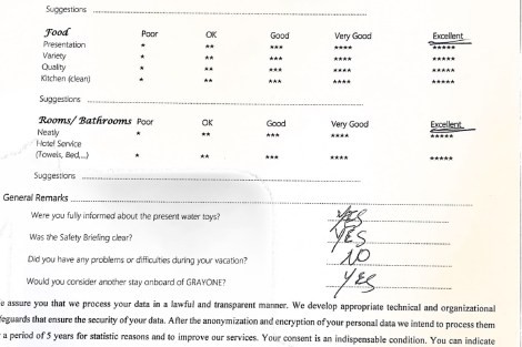 Review img # 11 of the yacht GRAYONE