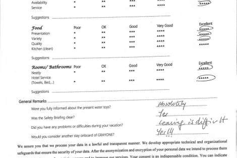 Review img # 6 of the yacht GRAYONE