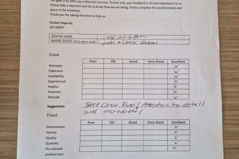 Review img # 11 of the yacht HAPPY