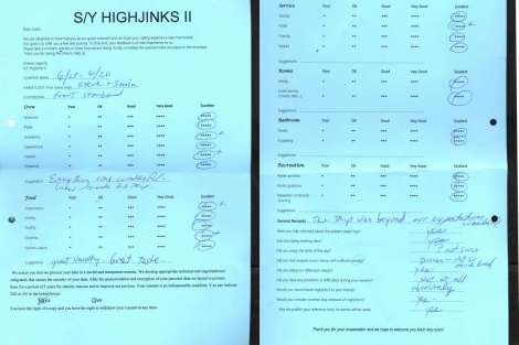 Review img # 135 of the yacht HIGH FIVE