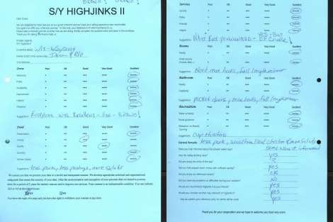 Review img # 137 of the yacht HIGH FIVE