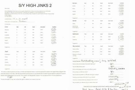 Review img # 132 of the yacht HIGH FIVE