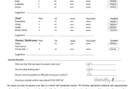 Review img # 118 of the yacht HIGH FIVE