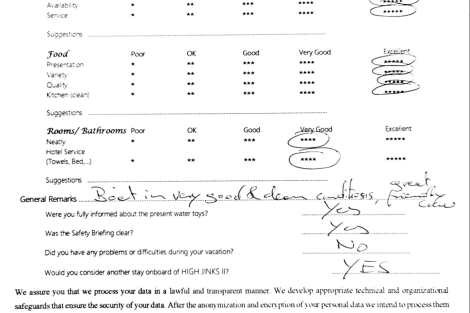 Review img # 113 of the yacht HIGH FIVE