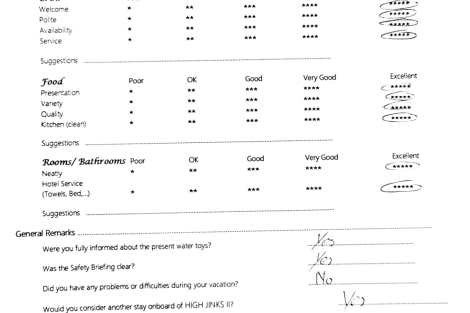 Review img # 114 of the yacht HIGH FIVE