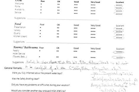 Review img # 75 of the yacht HIGH FIVE