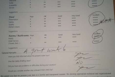 Review img # 105 of the yacht HIGH FIVE