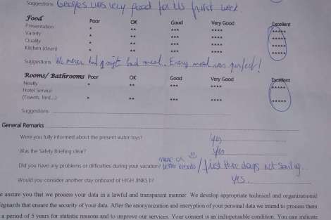 Review img # 96 of the yacht HIGH FIVE