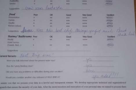 Review img # 83 of the yacht HIGH FIVE