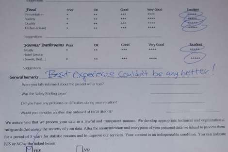 Review img # 76 of the yacht HIGH FIVE