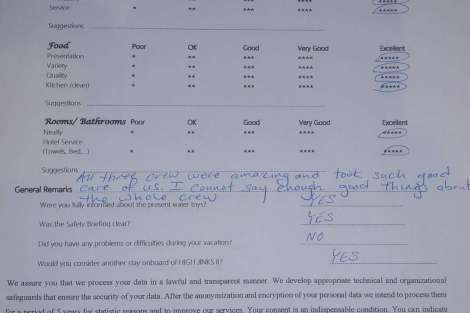 Review img # 78 of the yacht HIGH FIVE