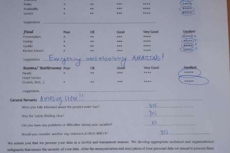 Review img # 63 of the yacht HIGH FIVE