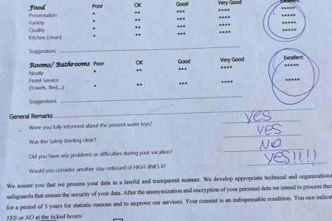 Review img # 60 of the yacht HIGH FIVE