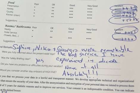 Review img # 46 of the yacht HIGH FIVE