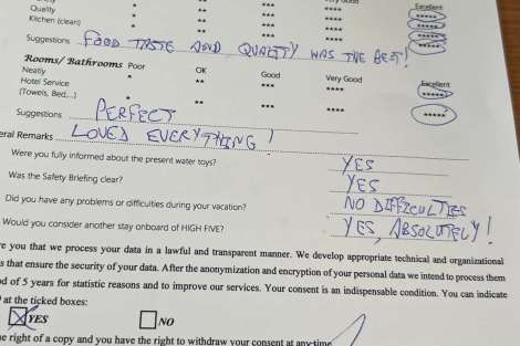 Review img # 47 of the yacht HIGH FIVE