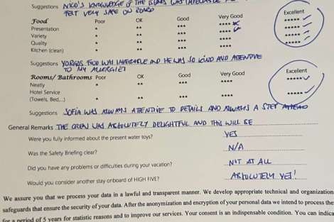 Review img # 37 of the yacht HIGH FIVE