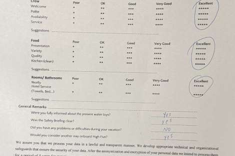 Review img # 15 of the yacht HIGH FIVE