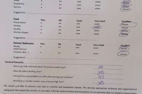 Review img # 13 of the yacht HIGH FIVE