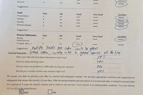 Review img # 6 of the yacht HIGH FIVE