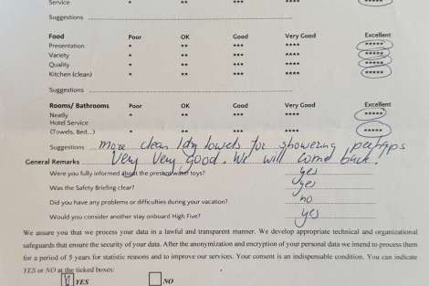 Review img # 8 of the yacht HIGH FIVE