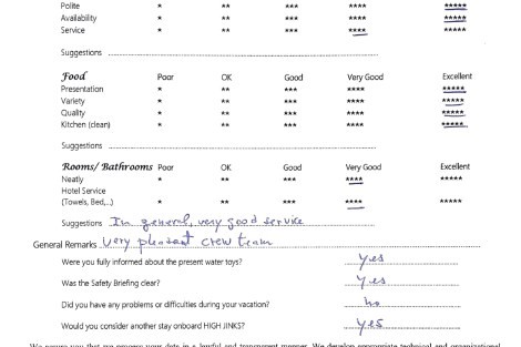 Review img # 59 of the yacht HIGHJINKS