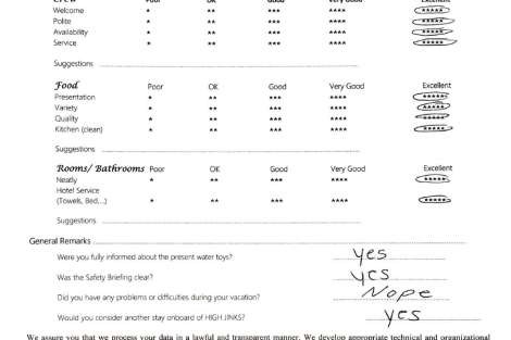 Review img # 67 of the yacht HIGHJINKS