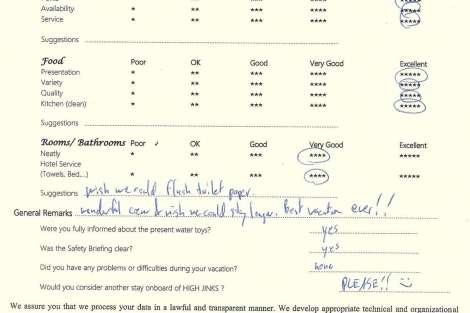 Review img # 45 of the yacht HIGHJINKS