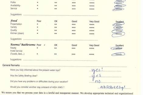 Review img # 40 of the yacht HIGHJINKS