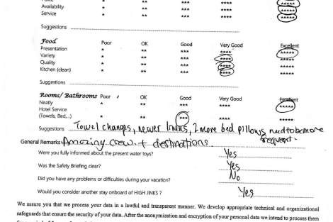 Review img # 29 of the yacht HIGHJINKS