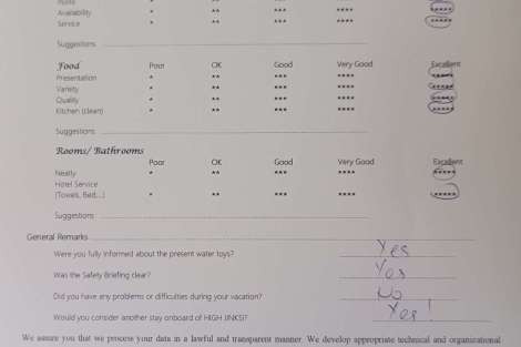 Review img # 17 of the yacht HIGHJINKS