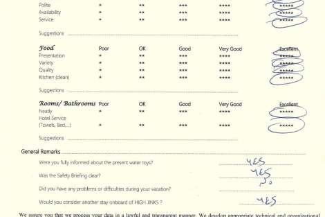 Review img # 49 of the yacht Highjinks