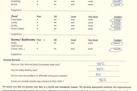 Review img # 50 of the yacht Highjinks