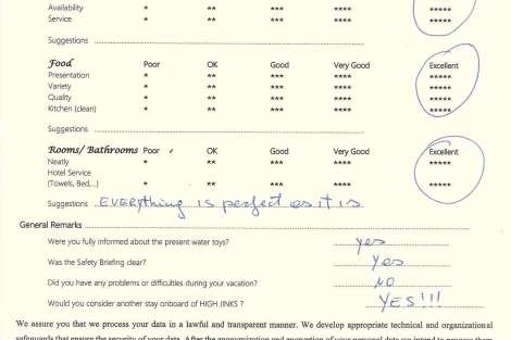 Review img # 37 of the yacht Highjinks