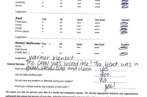 Review img # 24 of the yacht Highjinks