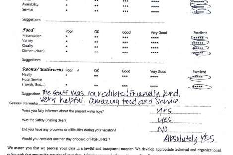 Review img # 25 of the yacht Highjinks