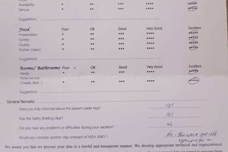 Review img # 22 of the yacht Highjinks