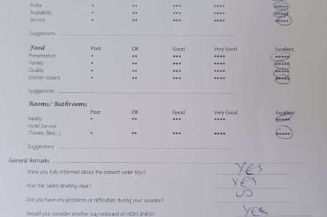 Review img # 14 of the yacht Highjinks