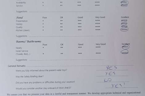 Review img # 15 of the yacht Highjinks